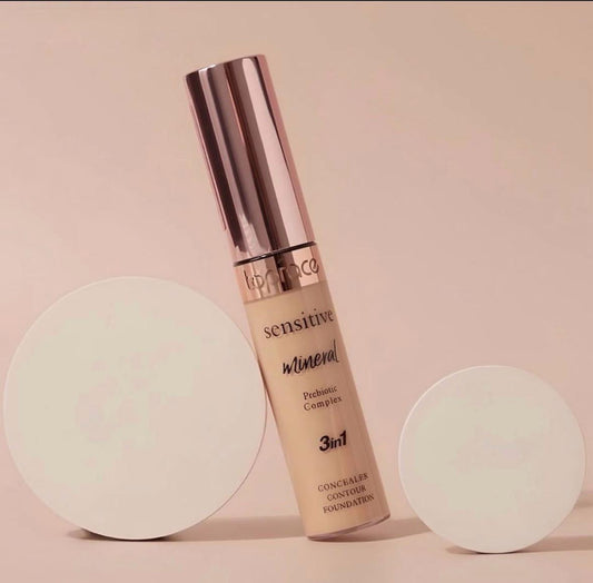 TopF. Sensitive MINERAL CONCEALER, CONTOUR & FOUNDATION Prebiotic Complex