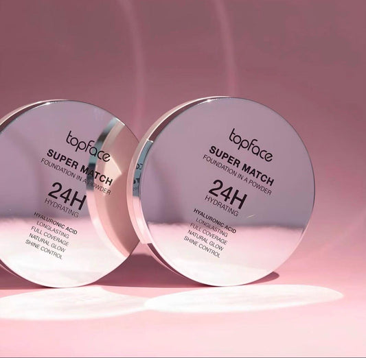 TOPF. SUPER MATCH FOUNDATION IN A POWDER 24H HYDRATING (HYALURONIC ACID)